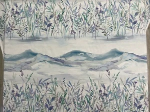 Tela cortina de algodón liv azul cobalto Marshlands - Imagen 1 de 10