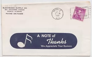 TurtlesTradingPost- Mobile, Al 1961- Mobile 250th Anniversary Slogan Cancel - Picture 1 of 1