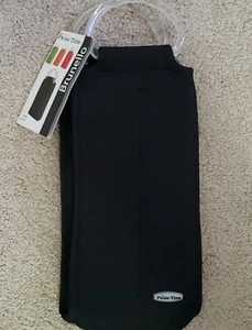 Picnic Time Wine 2 Bottle Black Tote Bag with Corkscrew "Brunello" Neoprene - Picture 1 of 11