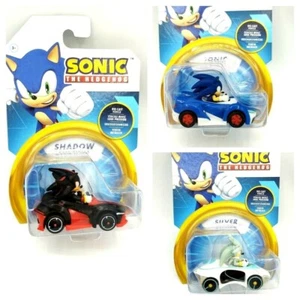 Sonic The Hedgehog Team Sonic Racing Die-Cast Vehicle Silver, Shadow Or Sonic - Picture 1 of 6
