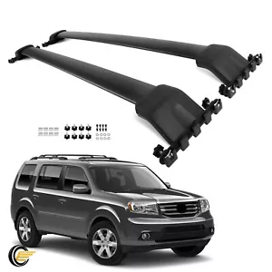 220lbs Roof Rack Cross Bars Luggage Cargo Carrier For Honda Pilot 2009-2015 - Picture 1 of 19