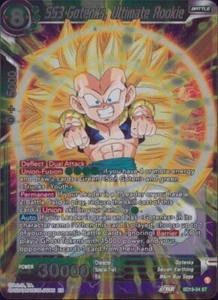 Dragon Ball SS3 Gotenks Ultimate Rookie SD19-04 ST Foil - Foto 1 di 2