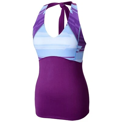 Nueva camiseta sin mangas estampada halter "mantequilla" Mountain Hardwear para mujer Foto 1 de 4