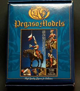 Original Metal Kit- Pegaso Models 75mm - 2nd Reg Light Cavalry Lancer (75-905) - Picture 1 of 1