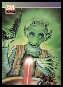 1993 Star Wars Galaxy Mike Lemos #107