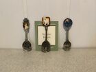 3 Franklin Mint Country Store Pewter Spoons Ferrys&Cos,Borax,Sunshine Biscuits