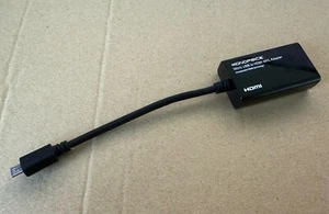 MONOPRICE MHL Micro USB to HDMI TV Adapter for Android Samsung Galaxy w/ MHL - Picture 1 of 6