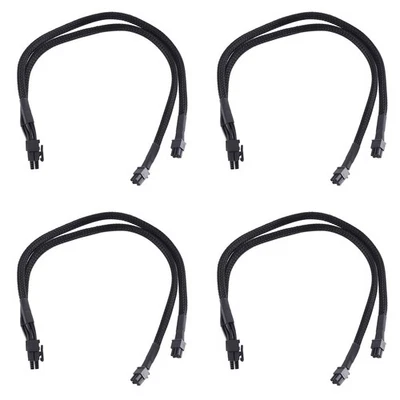 4X Dual  6 Pin Bis 8 Pin PCI Express Video Grafikkarten  Adapter Kabel mit 2592 - Bild 1 von 4