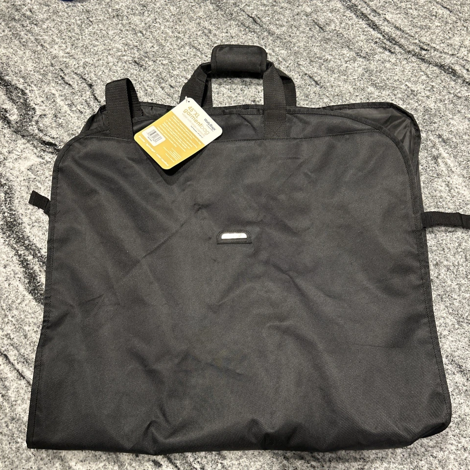 WallyBags Extra Capacity Travel Garment Bag With Large Pockets and Shoulder S...