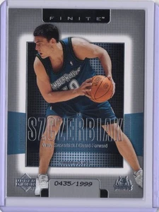 2003-04 Upper Deck Finite - Wally Szczerbiak #110 /1999 - Picture 1 of 2
