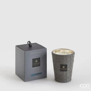 EDG Enzo De Gasperi Candela Cuir con Profumo H 12 Cm 360 Gr Black Pepper Scatola - Imagen 1 de 1