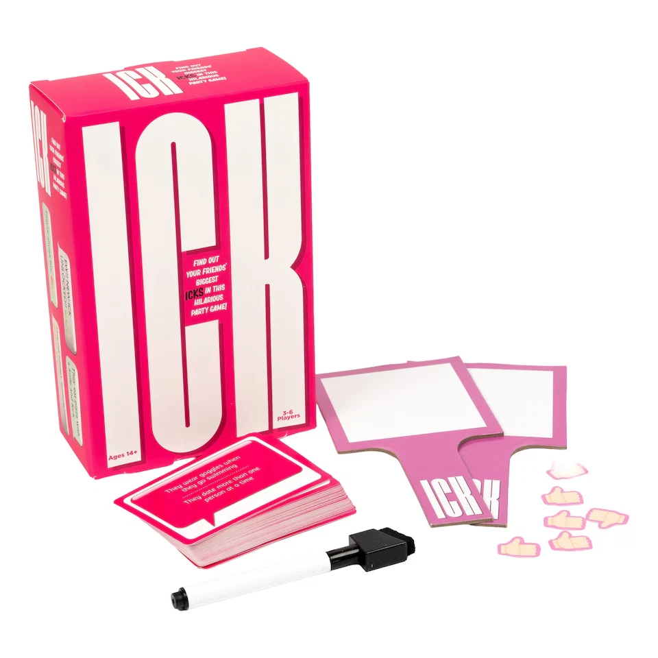 ICK Party Scenario Card Game Adult Family Get The Ick 100 Icks 3-6 Players 14+. - Image 1 of 4