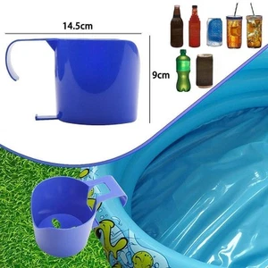 Poolside Cup Holder Pool Cup Holder Convenient for above Ground Swimming Pool - Picture 1 of 6