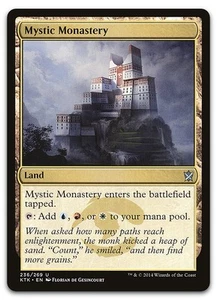 Mystic Monastery #236 (NM) Khans of Tarkir KTK Magic MTG - Picture 1 of 2
