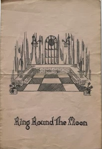 Ring Round the Moon Playbill - Albany NY - Feb 1961 - David Cronen - Picture 1 of 2