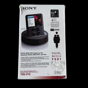 Sony TDM-iP10 Digital Media Port Adattatore Dock per iPod - Nuovo con scatola - Foto 1 di 9