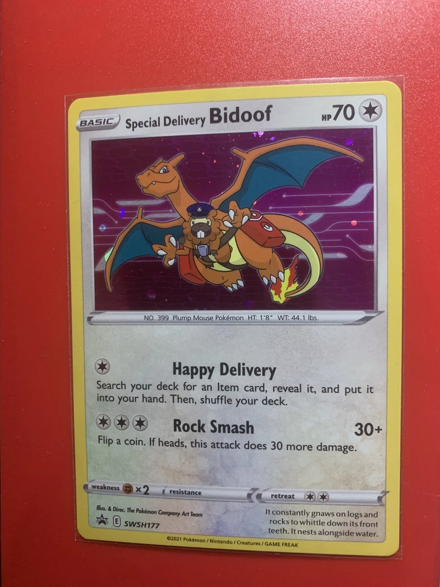 Pokémon TCG Special Delivery Bidoof Collectible Card Games