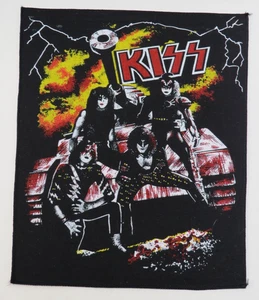 KISS VINTAGE CREATURES TANK BACK PATCH UK 1980'S - Bild 1 von 1
