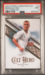 Nemanja Vidic 2024 The Cardster's Day Futera Cult Hero VIP /32 - Picture 1 of 4