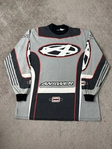 Vintage Mens Jersey 90s Answer Racing Motocross Kit Cotton Made In USA, Size XL - Picture 1 of 10