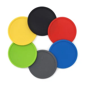 Assorbente Gommato Silicone Sottobicchieri Perfetto for Uso Interno E Esterni - Foto 1 di 45