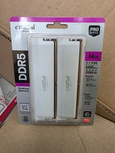 Crucial 64GB DDR5 Ram 6400 ( 2x32GB ) NEU - Bild 1 von 3