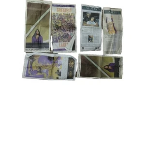 6x Los AngelesTimes Sports Section Lakers # 8 24 Kobe Bryant Article Newspaper - Picture 1 of 9