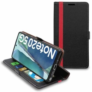 Coque pour Samsung Galaxy Note 20 4G 5G Etui Portefeuille PU Cuir Porte-Cartes - Photo 1 sur 4