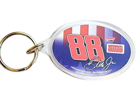 Dale Earnhardt #88 Keychain 2008 Hendrick Motorsports National Guard Keytag Gift Cover