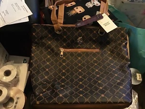 NEU mit Etikett - Gloria Vanderbilt Designer große Handtasche/Schultertasche/Reisetasche - Bild 1 von 7