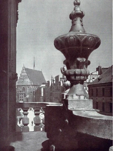 Neisse/ Nysa- Blickvon der Balustrade der Kreuzkirche (Schlesien) 1934 - Bild 1 von 1