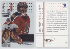 2002-03 ITG Be A Player Between the Pipes Home and Away Roberto Luongo #133 HOF