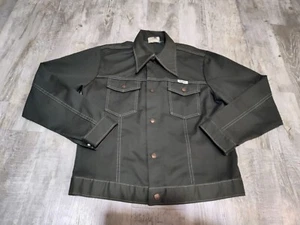 Vintage Gauchos Jacket Coat Snap Front Pockets 1970s Disco Made In USA  - Picture 1 of 16