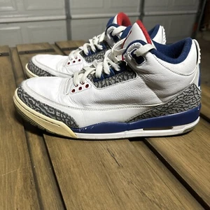 Nike Air Jordan 3 Retro "True Blue" 2016 Men's Size 11.5 854262-106 - Picture 1 of 23