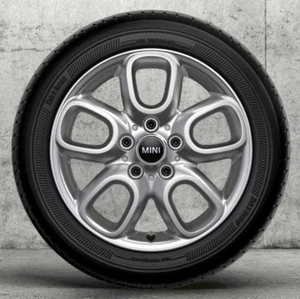 4 MINI Winterräder Loop Spoke 494 195/55 R16 91H F55 F56 F57 72dB Neu 18MI-27 - Bild 1 von 3
