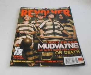 Jan 2009 Revolver Magazine Mudvayne Cover FFDP Five Finger Death Punch - Picture 1 of 3