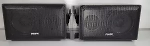 Pair of VTG 80's COUSTIC Model CS8866S 2-Way Speakers 100W Max Indoor/Outdoor - Picture 1 of 13