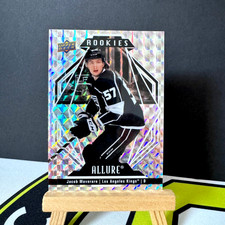 2022-23 Upper Deck Allure Jacob Moverare #130 White Diamond Rookie RC Kings
