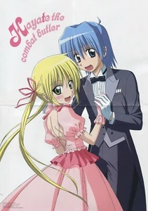 poster promo Hayate il maggiordomo da combattimento anime Ayasaki Hayate Sanzenin Nagi - Foto 1 di 2