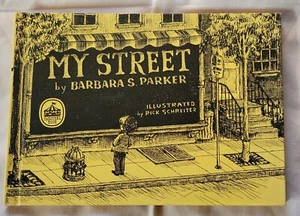 Vintage 1967 Book My Street By Barbara S. Parker Rick Schreiter LW Singer Co - Picture 1 of 5