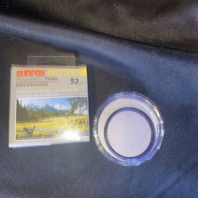 52mm Digital  UV Ultraviolet Lens Protection Filter Safety  52 mm DF-7032-UV New - Image 1 of 4
