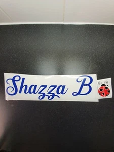 Custom Boat Name Stickers Personalised Waterproof Decals Boat Name Decals Kayak - Picture 1 of 7