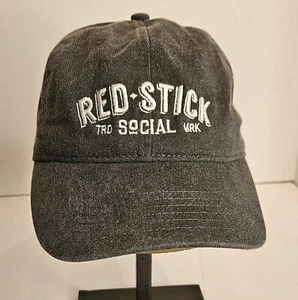 Red Stick Social Baton Rouge Louisiana Baseball Cap Hat Adjustable strapback - Picture 1 of 6