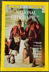 National Geographic magazine November 1974 Virginia, Tuscany, Guatemala, Greek  - Picture 1 of 2