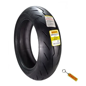 Pirelli Diablo Rosso IV 200/60-17 Rear Motorcycle/Sport Bike Tire with Keychain - Picture 1 of 9