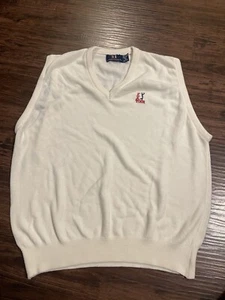 VTG PGA Tour White Golf Vest Made In USA XL - Picture 1 of 3