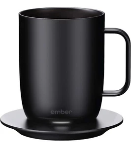 Ember Smart Mug 14 oz Temperature Control Heated Coffee Mug Black App Control - Picture 1 of 6