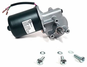 Makermotor 10mm 2-flat Shaft Gear Motor 12v Low Speed 50 RPM DC + Mount Screws - Picture 1 of 2