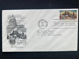 1426 Missouri Statehood FDC Artmaster May 8 1971 Independence MO - Picture 1 of 2
