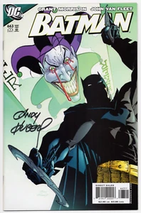 Batman #663 abr 2007 DC Comics firmado Andy Kubert Beckett automático - Imagen 1 de 3